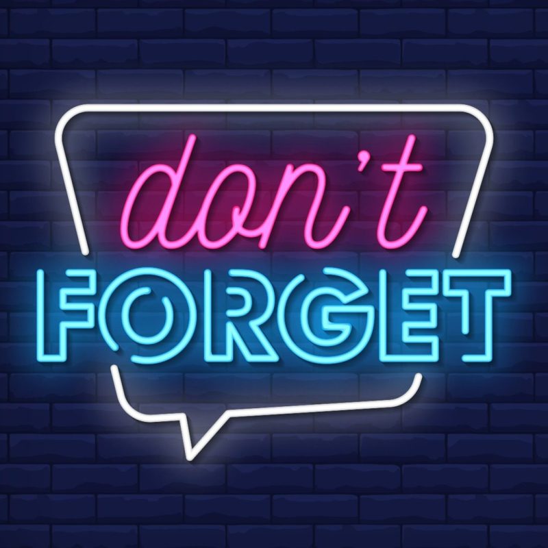 ⏰Reminders for Last Week of&nbsp;January